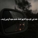 دانلود آهنگ سعید کریمی گمانم آرزوهایم به گورستان میماند