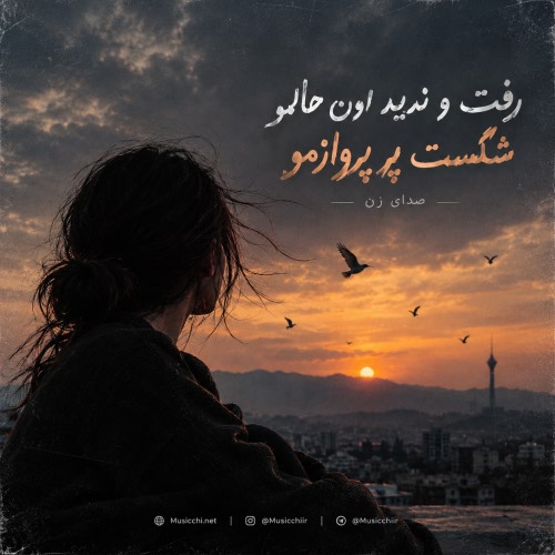 هوش مصنوعی  رفت و ندید اون حالمو شکست پر پروازمو صدای زن